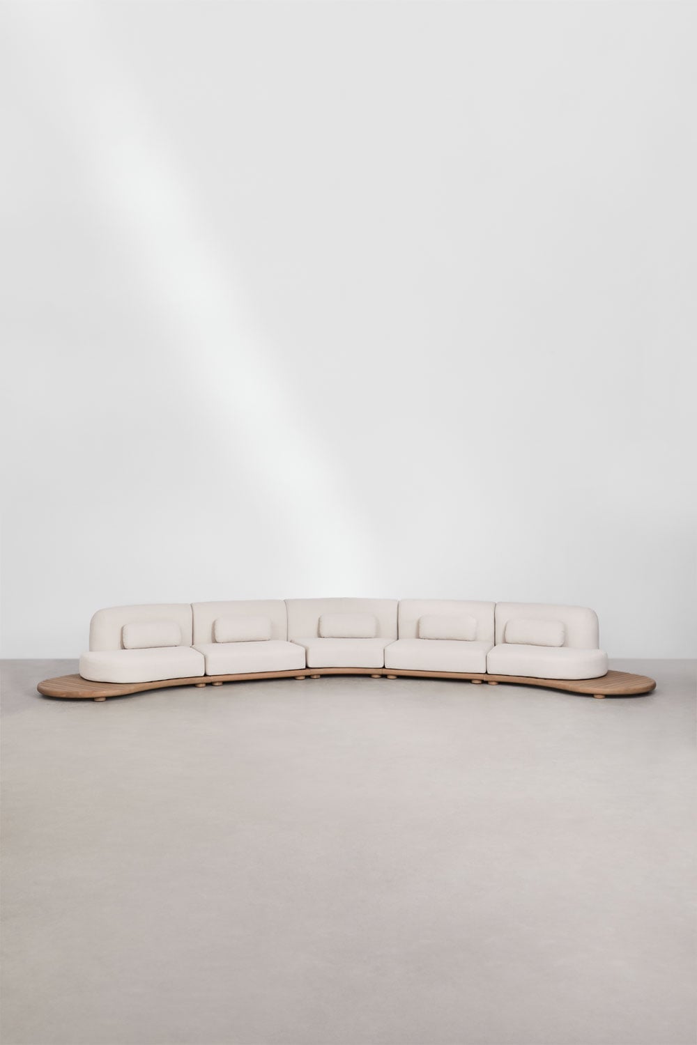 NEXO Sofa, 5-piece, acacia