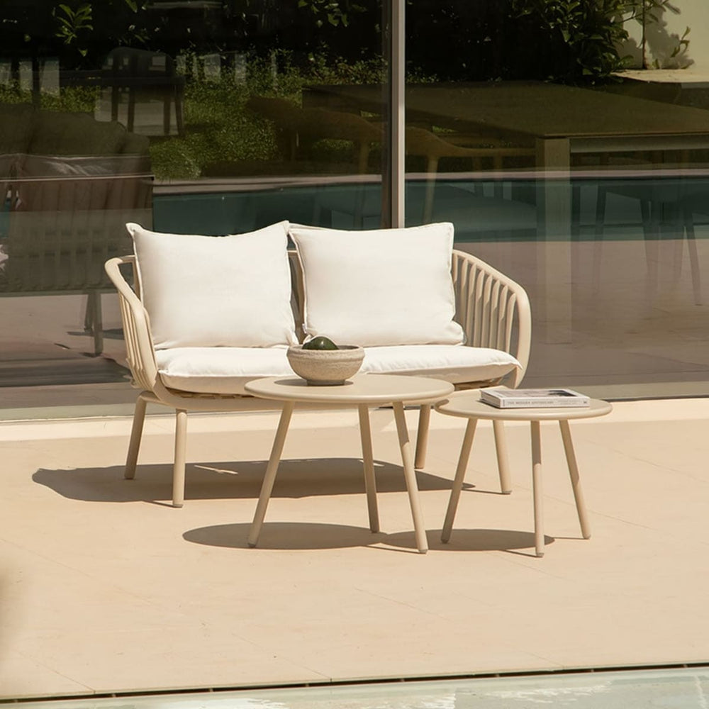 Outdoor sofa ROCA, Natural
