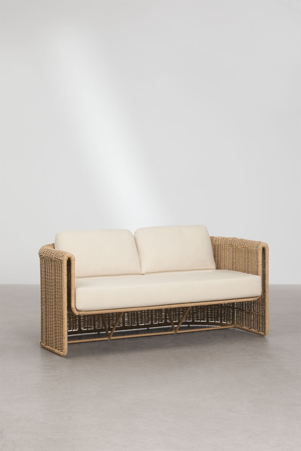 Sofa SIMPLO, dvivietė, balta