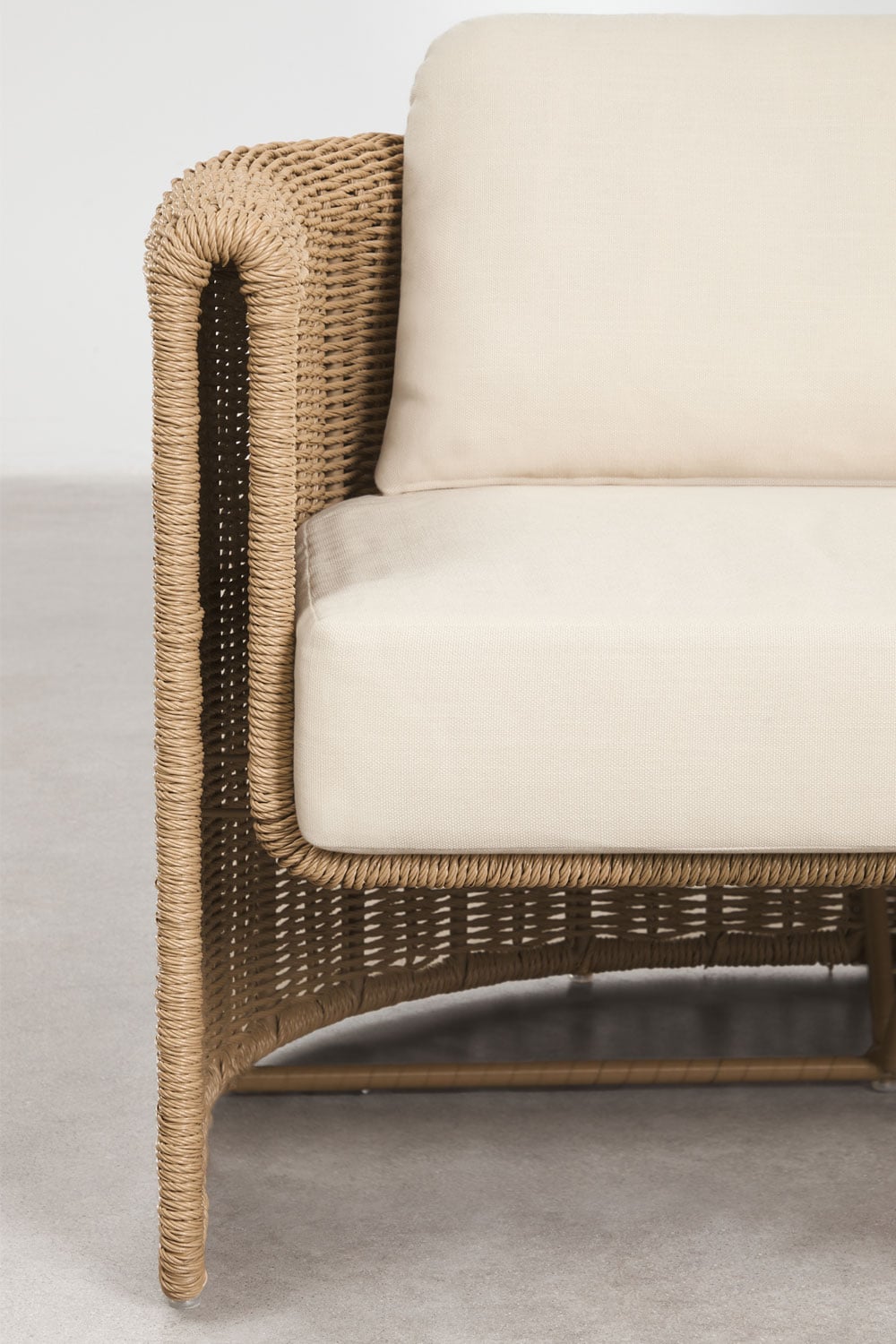 Sofa SIMPLO, dvivietė, balta