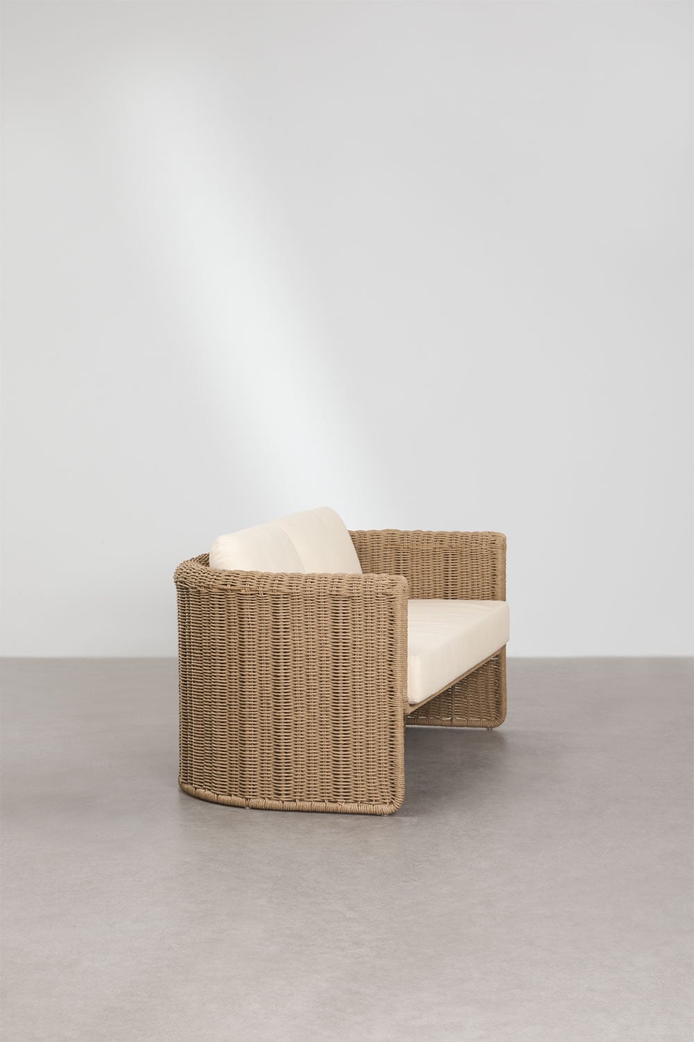 Sofa SIMPLO, dvivietė, balta