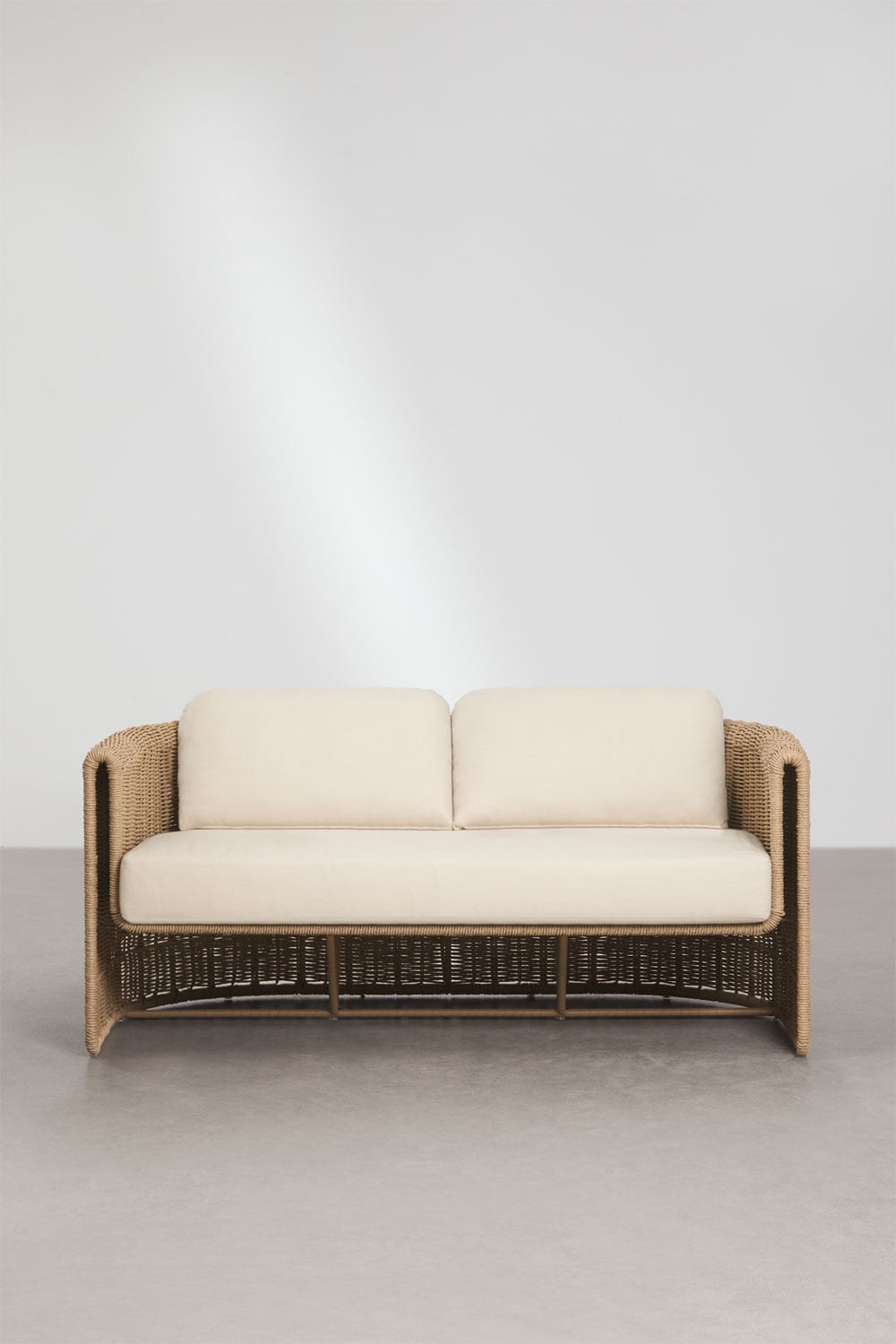 Sofa SIMPLO, dvivietė, balta