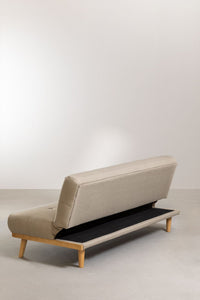 Dvivietė sofa-lova JUHLENA paviršiaus tekstūra iš arti
