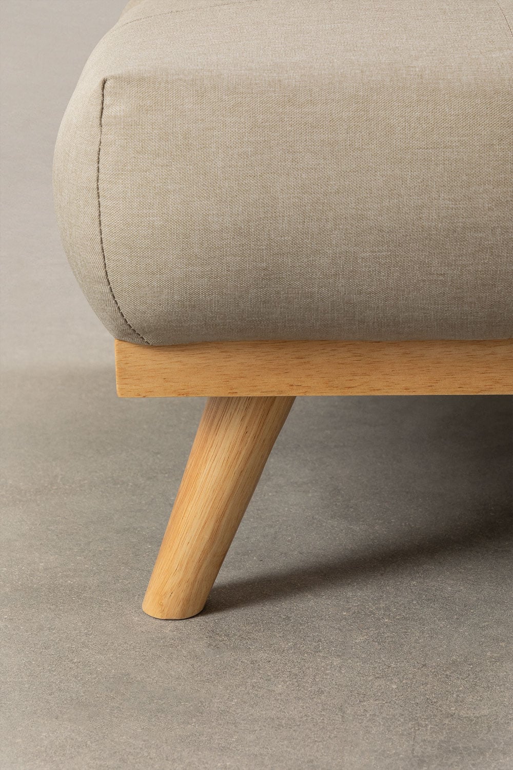 Dvivietė sofa-lova JUHLENA platus sėdimasis paviršius