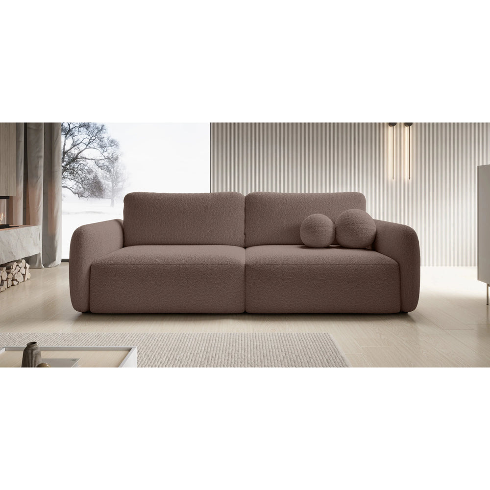 Sofa BOSE, ruda, boucle