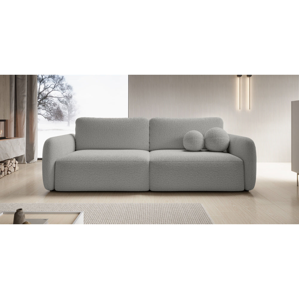 Sofa BOSE, pilka, boucle