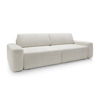 Sofa lova su daiktadeze bustle balta – elegantiškas, Modernus sprendimas jūsų svetainei | namuideja.lt | sofos, baldai, sveta