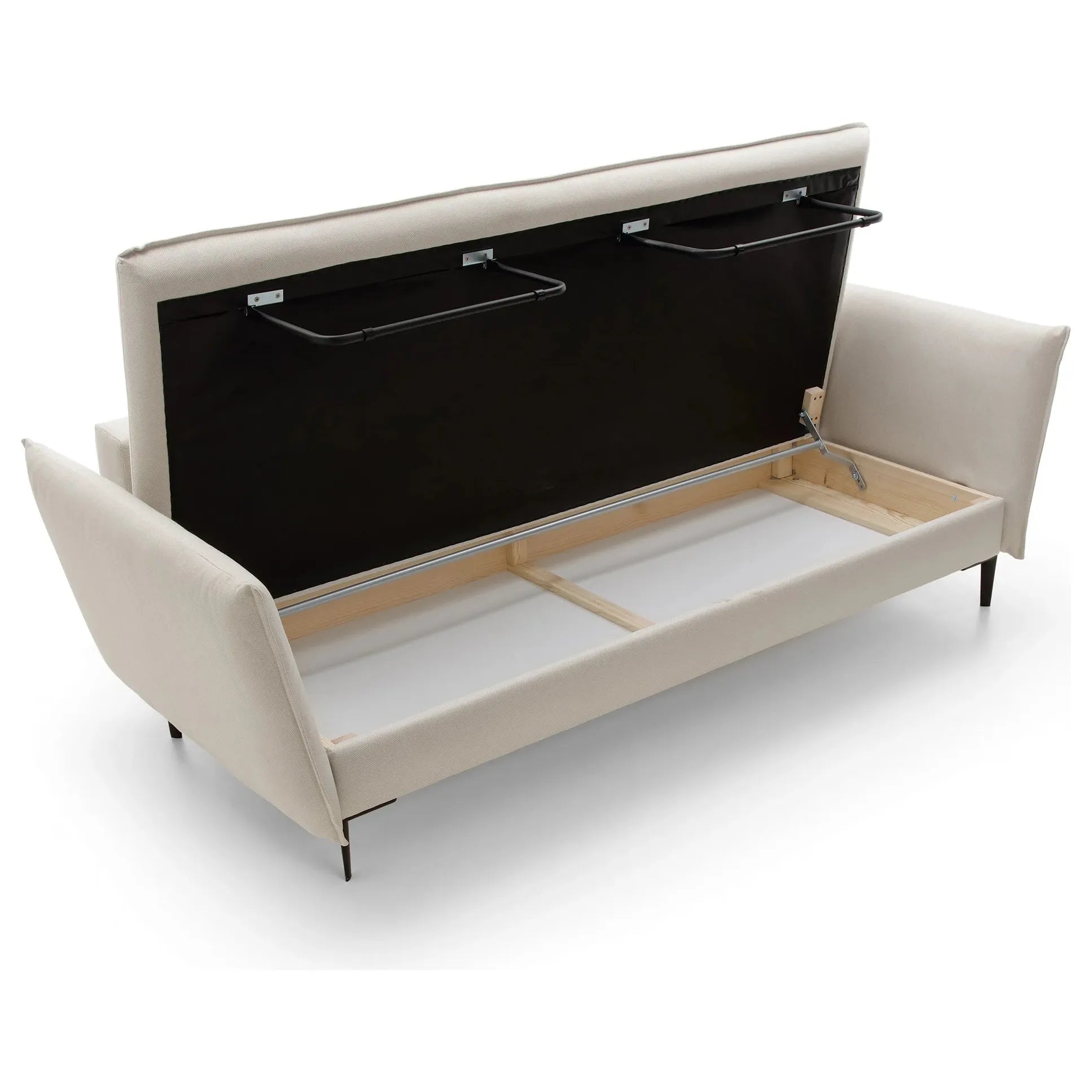 Sofa-lova GLOSS, šviesiai smėlinė