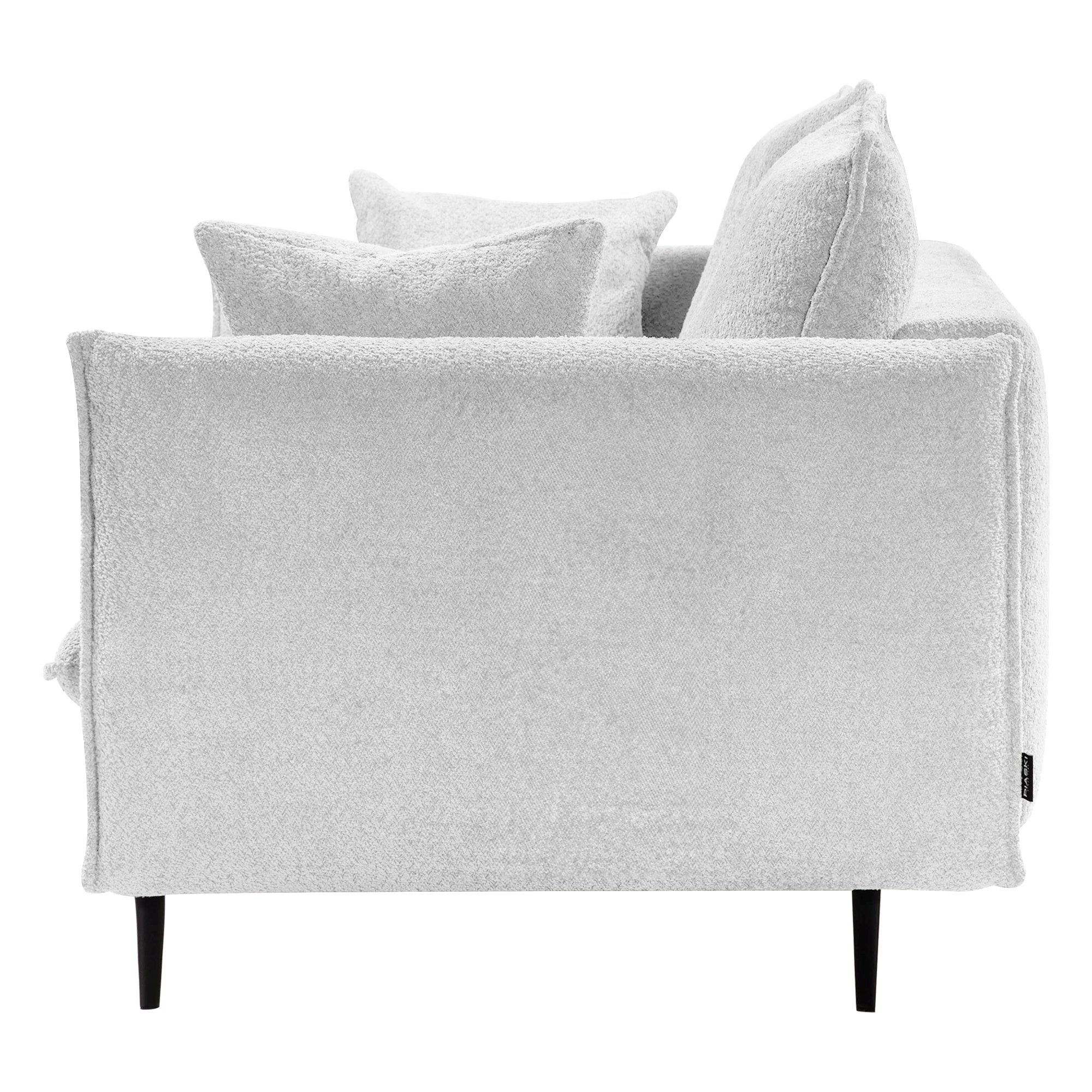 Sofa-lova GLOSS, šviesiai pilka boucle