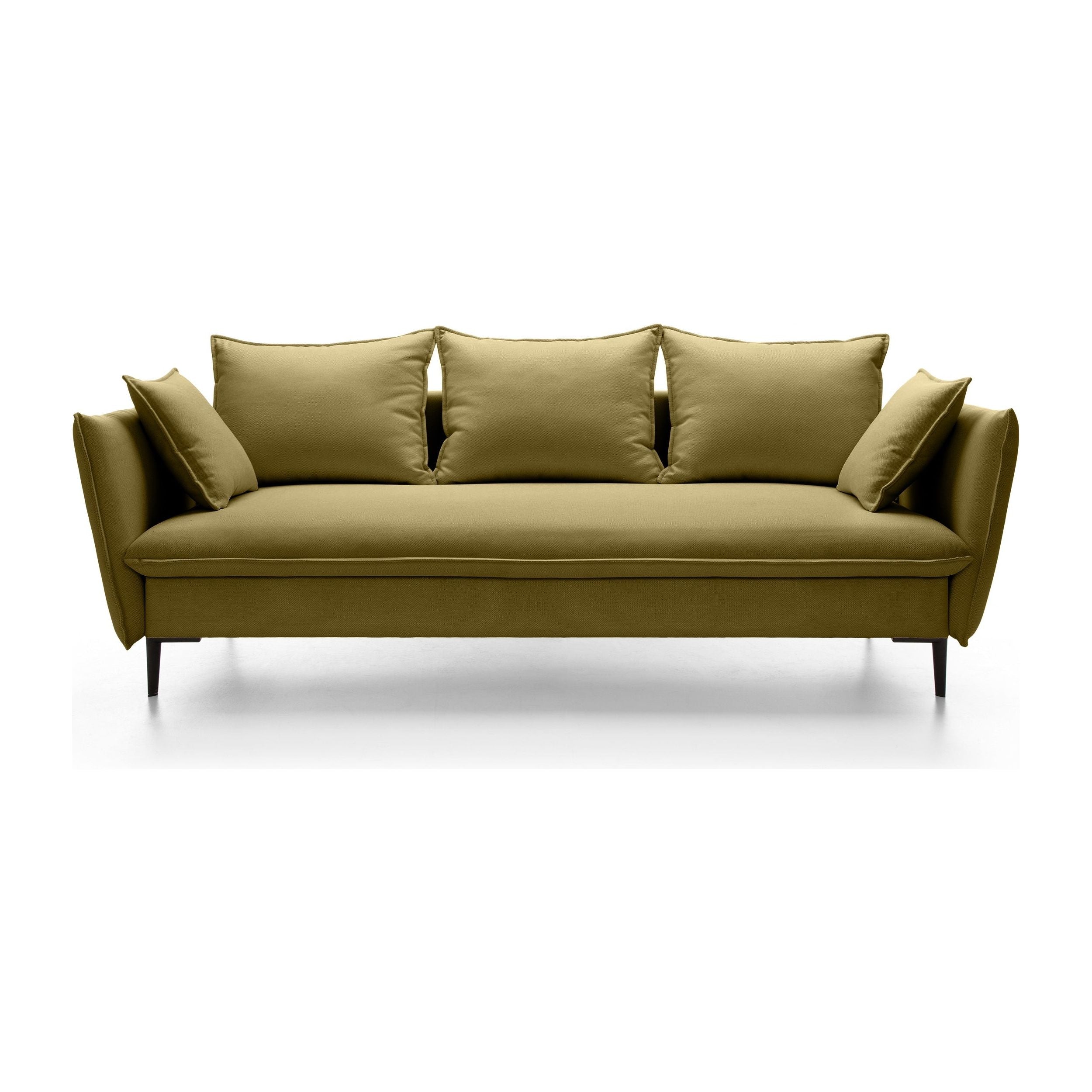 Sofa-lova GLOSS, alyvuogių žalia