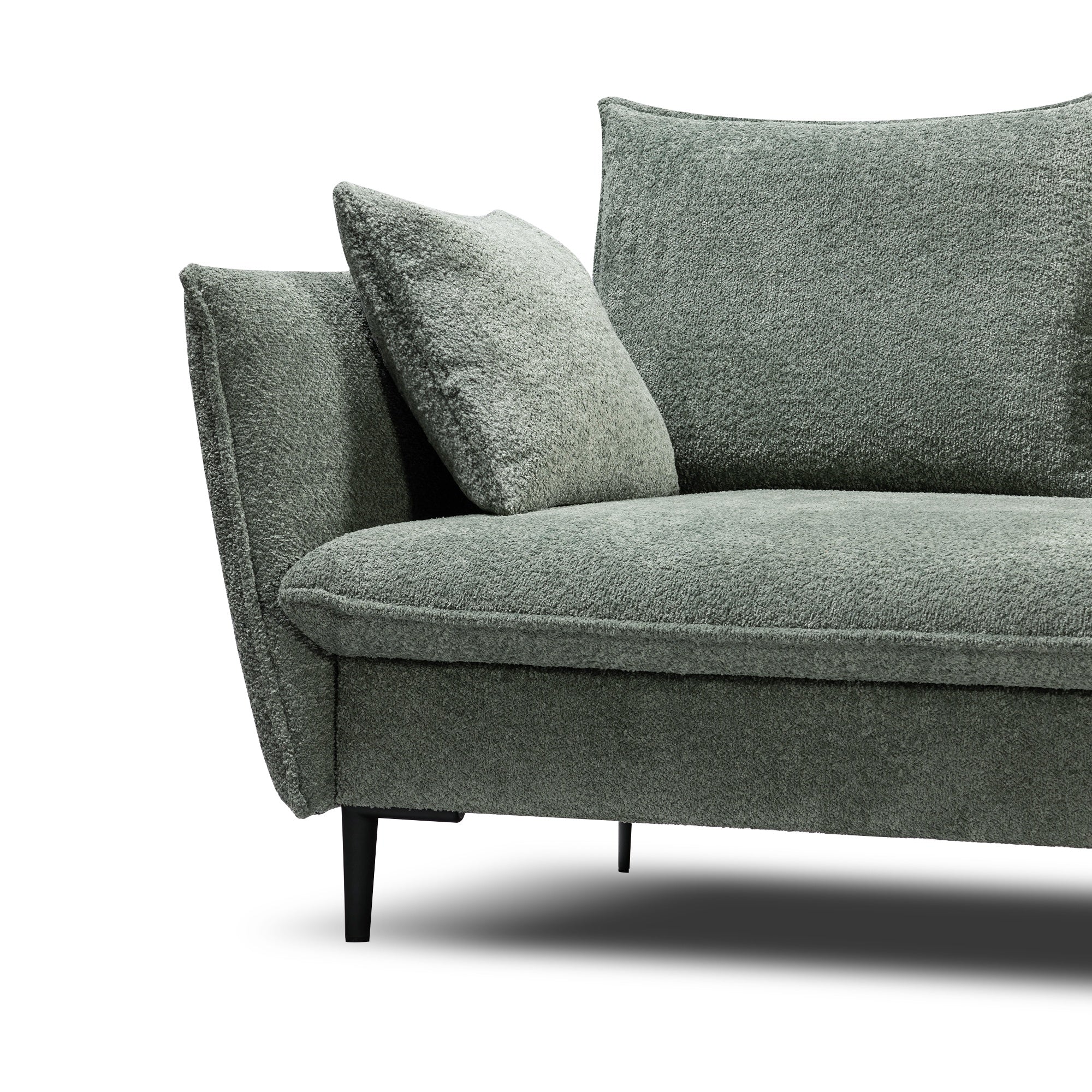 Sofa-lova GLOSS, pistacijų žalia boucle