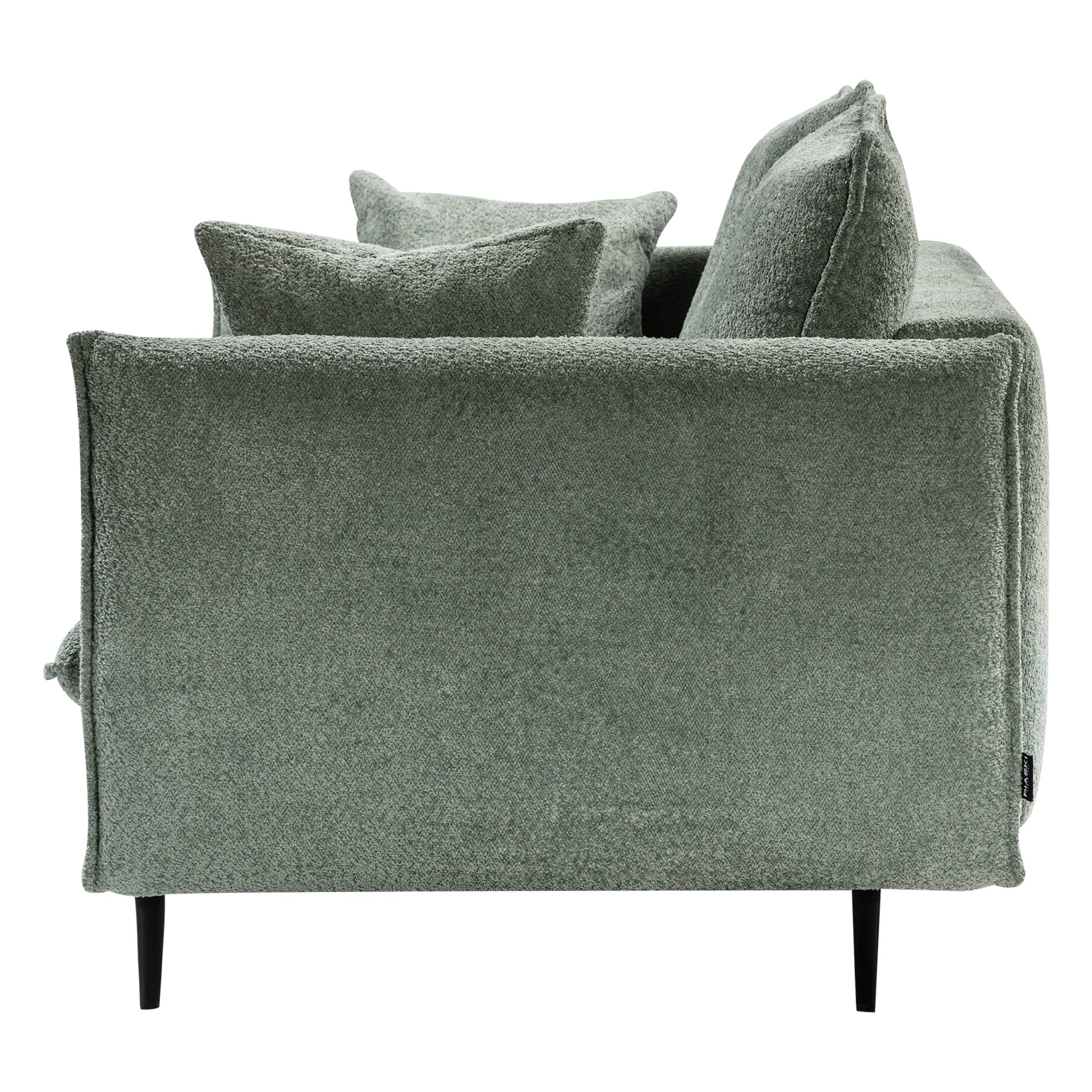 Sofa-lova GLOSS, pistacijų žalia boucle