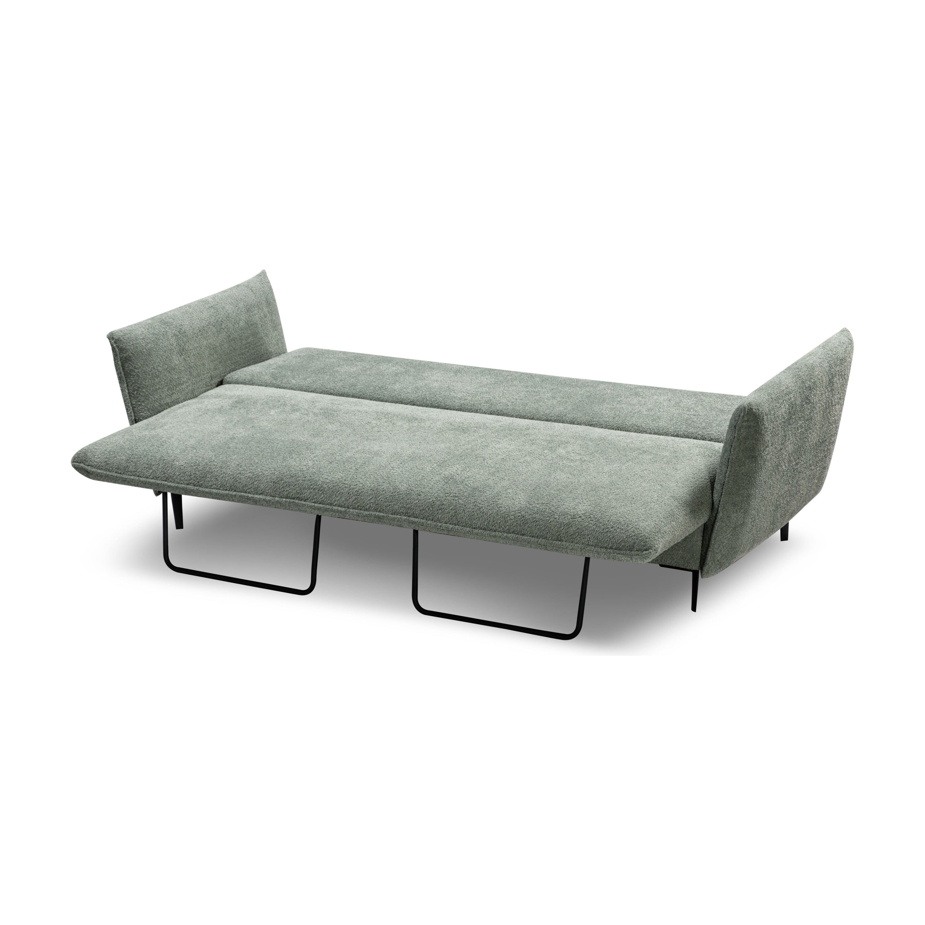 Sofa-lova GLOSS, pistacijų žalia boucle