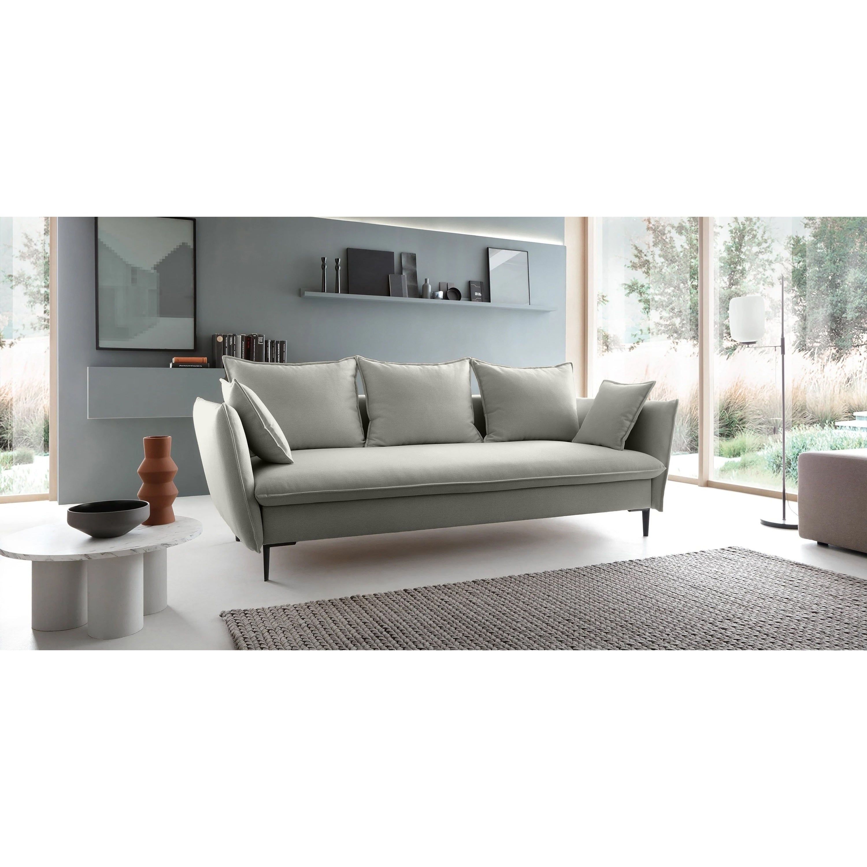 Sofa-lova GLOSS, pilka, veluras