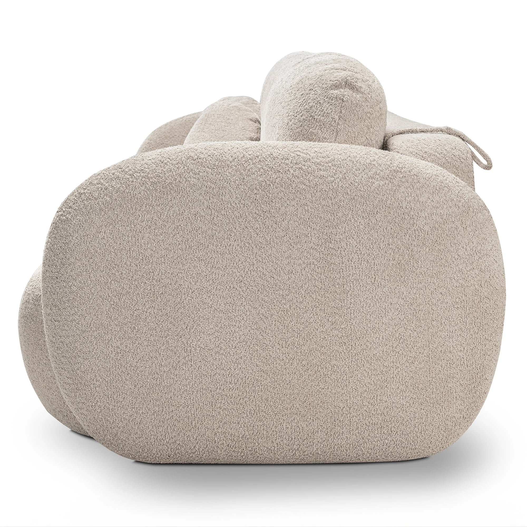 Sofa lova OLIO, šviesiai smėlio bouclé