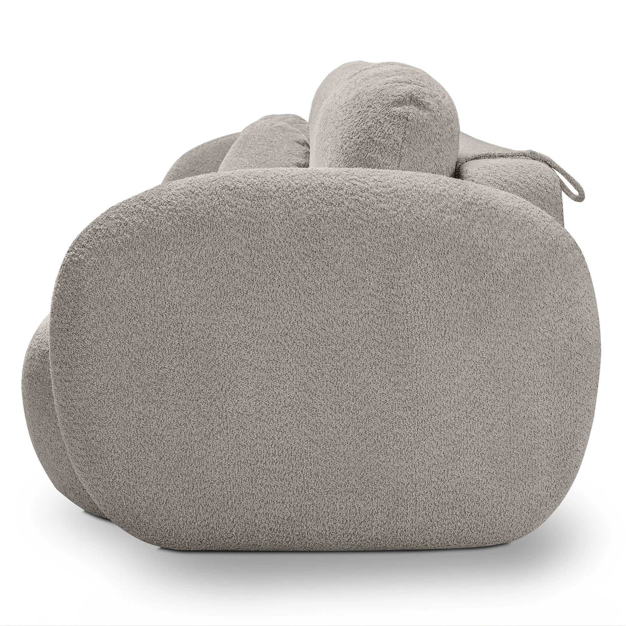 Sofa lova OLIO, pilkai ruda bouclé