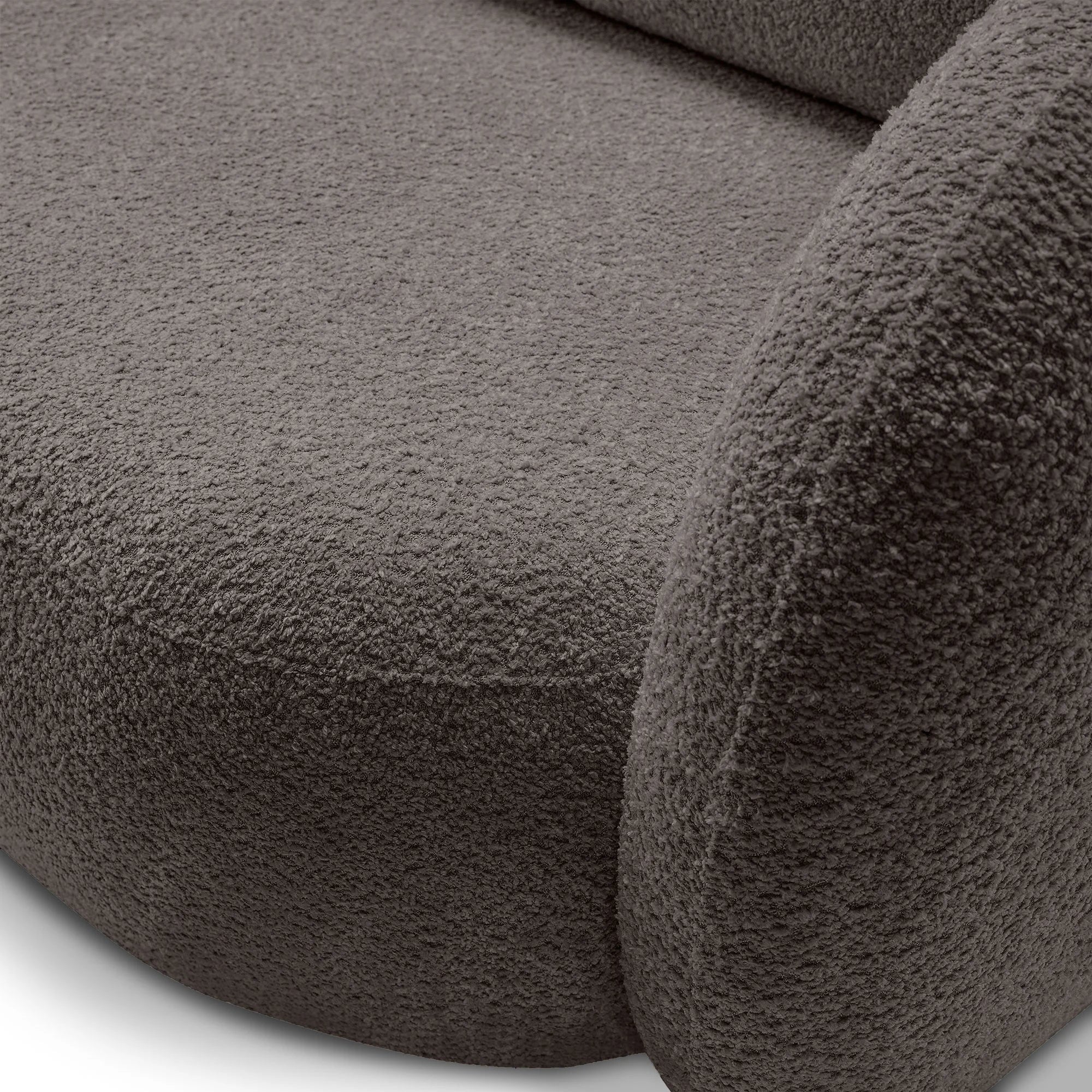 Sofa lova OLIO, ruda bouclé