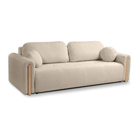 TORONTO kampinė sofa - suapvalinti porankiai, dekoruoti medinėmis lentjuostėmis | namuideja.lt | sofos, kampinės sofos, lovos, foteliai