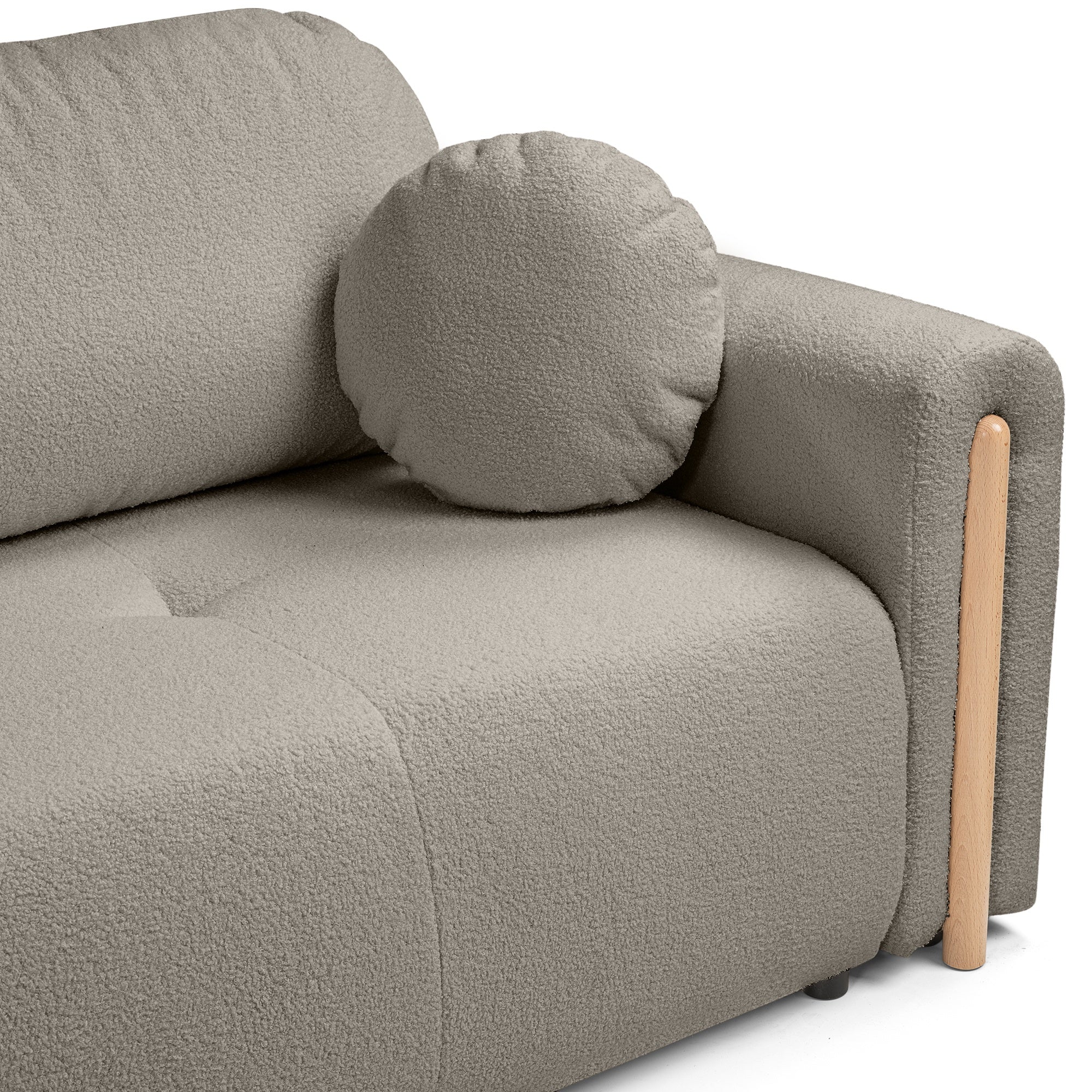 TORONTO kampinė sofa - miegamasis paviršius išskleistas | namuideja.lt | sofos, kampinės sofos, lovos, foteliai