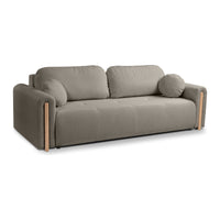 TORONTO kampinė sofa - suapvalinti porankiai, dekoruoti medinėmis lentjuostėmis | namuideja.lt | sofos, kampinės sofos, lovos, foteliai