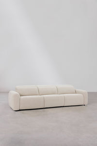 Trivietė elektrinė sofa PEGERA užpakalinės dalies detalė