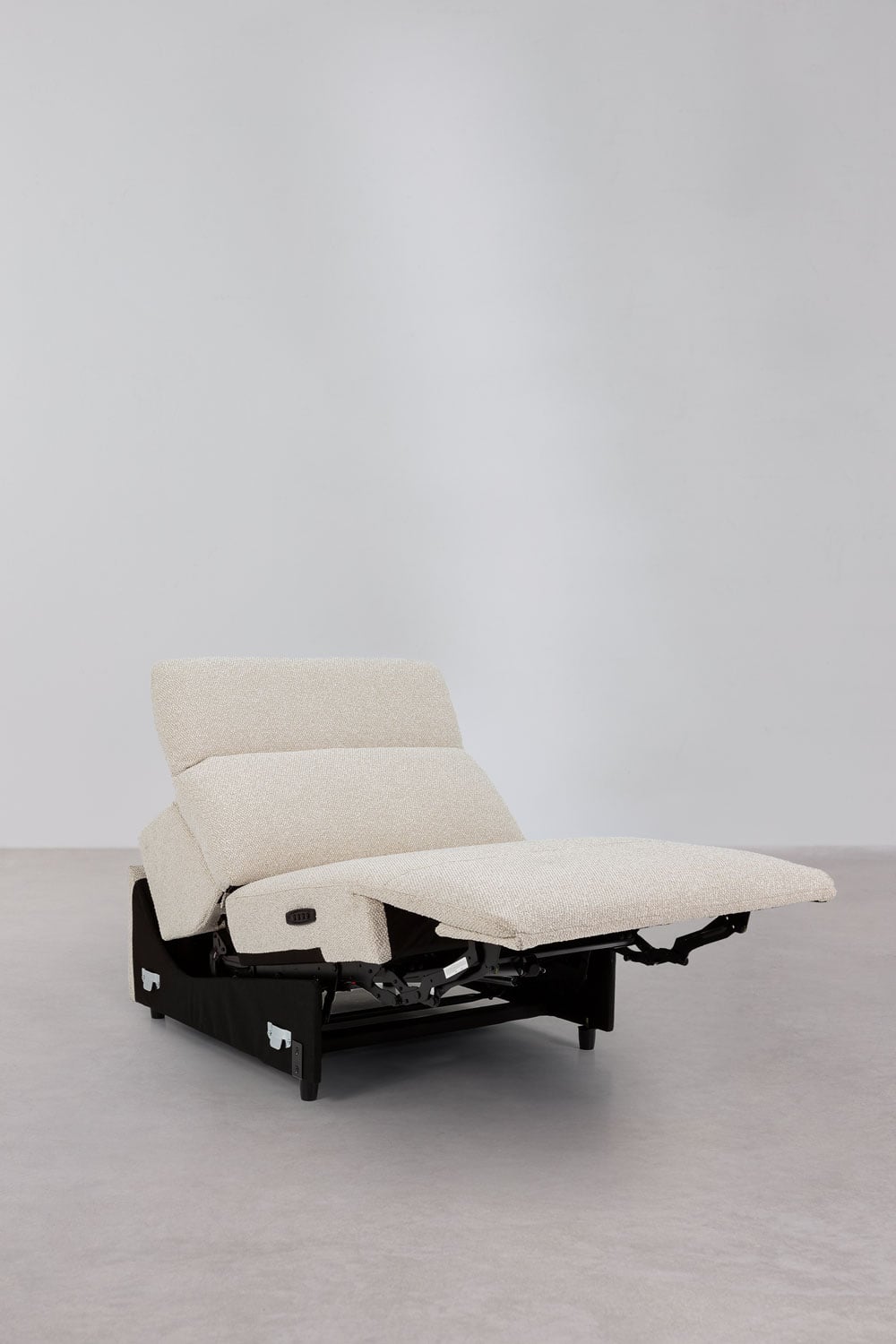 Trivietė elektrinė sofa PEGERA trumposios dalies vaizdas