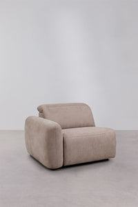 Trivietė elektrinė sofa PEGERA porankio ir atlošo linija