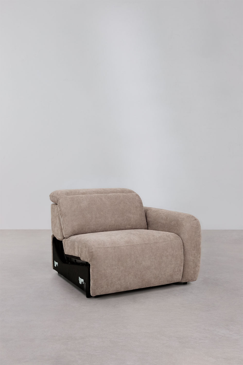 Trivietė elektrinė sofa PEGERA – vaizdas iš viršaus