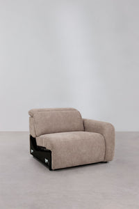Trivietė elektrinė sofa PEGERA – vaizdas iš viršaus