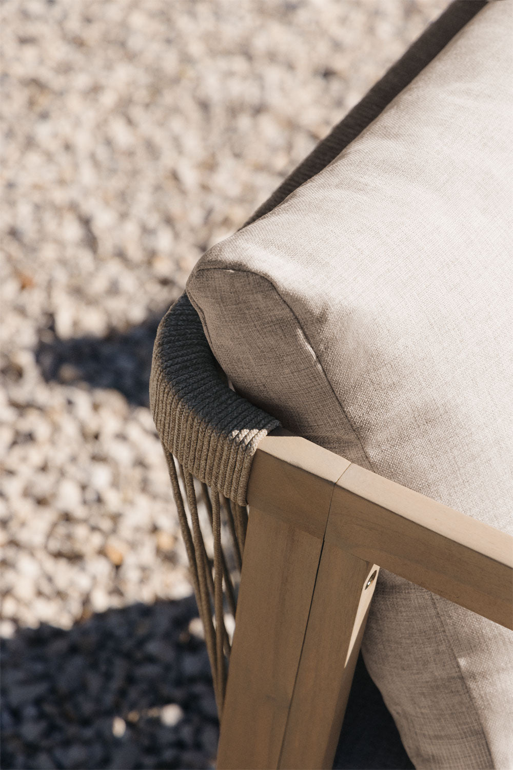 Sofa VIRVO, three-seater with rope (1 pc.)