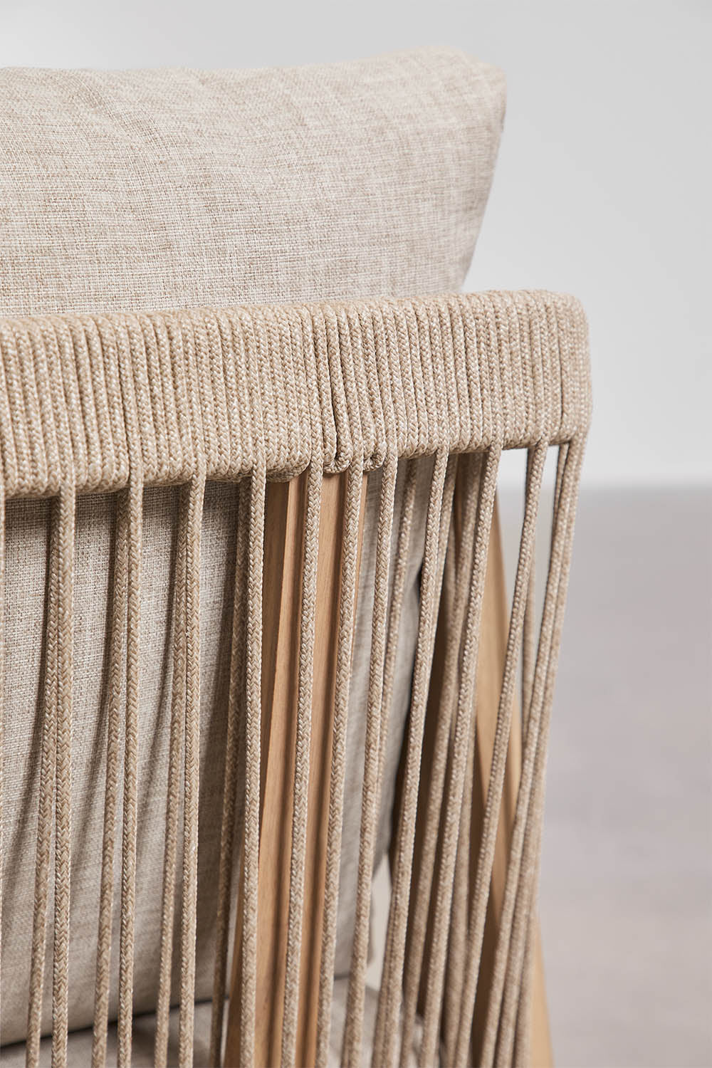 Sofa VIRVO, three-seater with rope (1 pc.)
