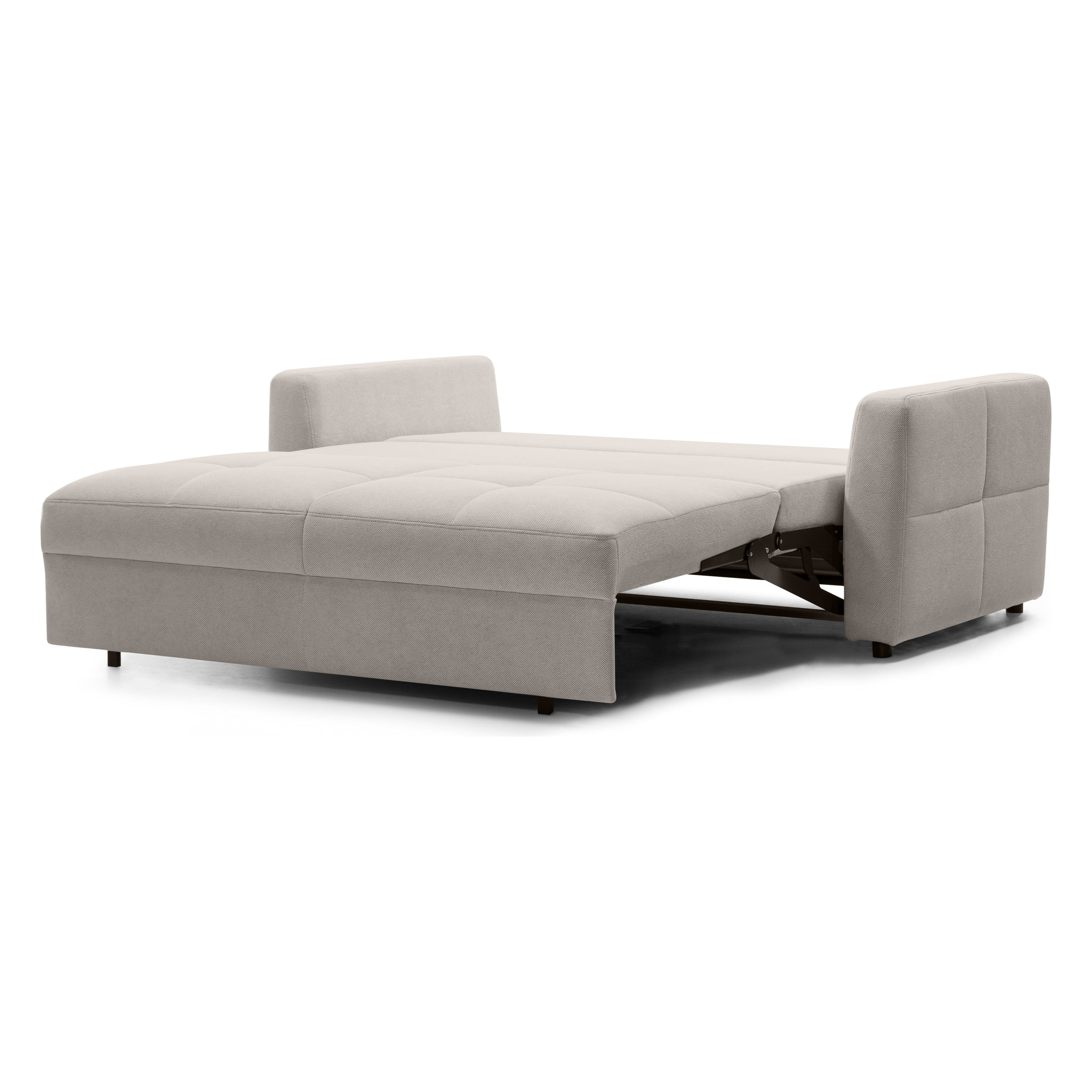 Sofa lova BOLT, smėlio spalvos, išskleidžiama