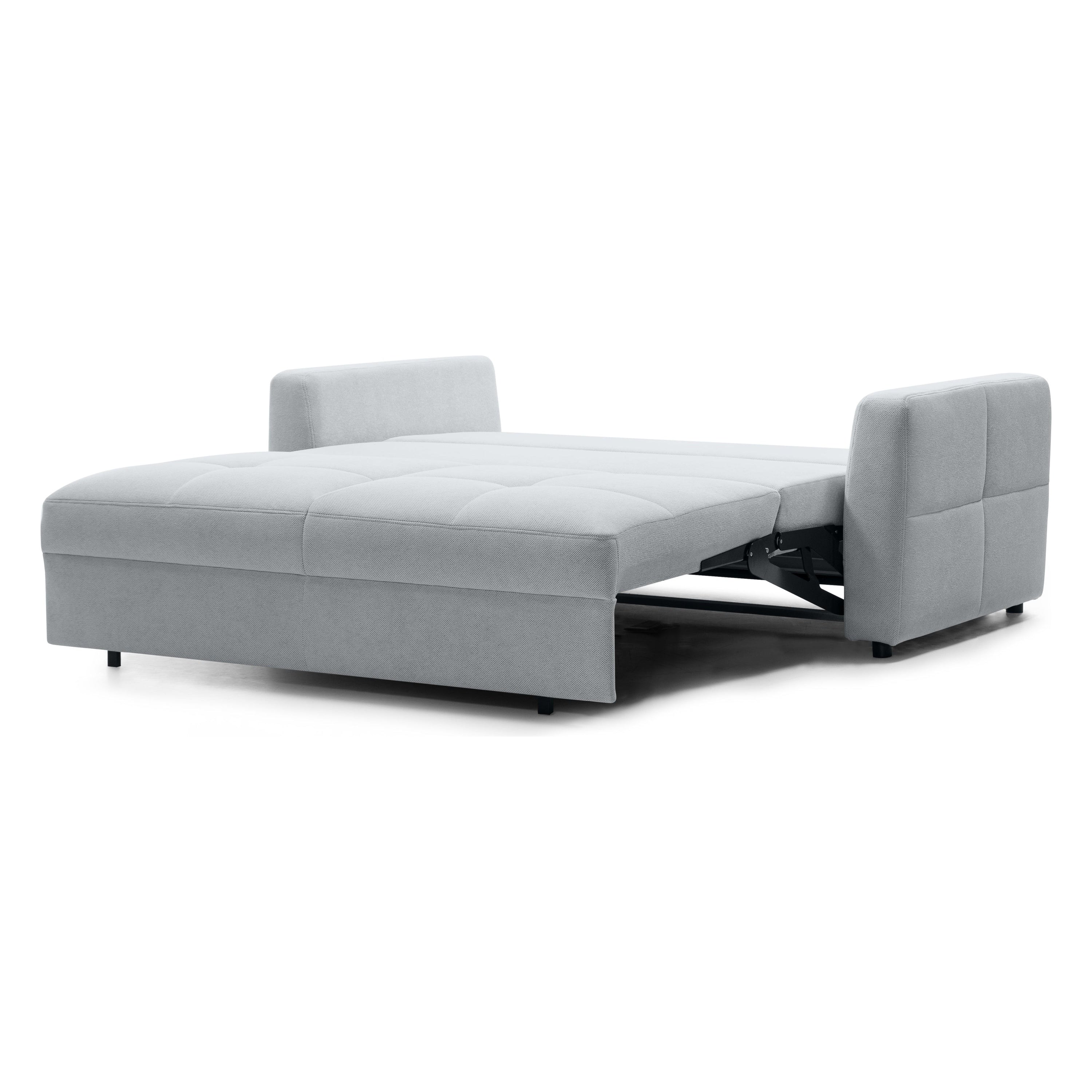 Sofa lova BOLT, pilka spalva, išskleidžiama