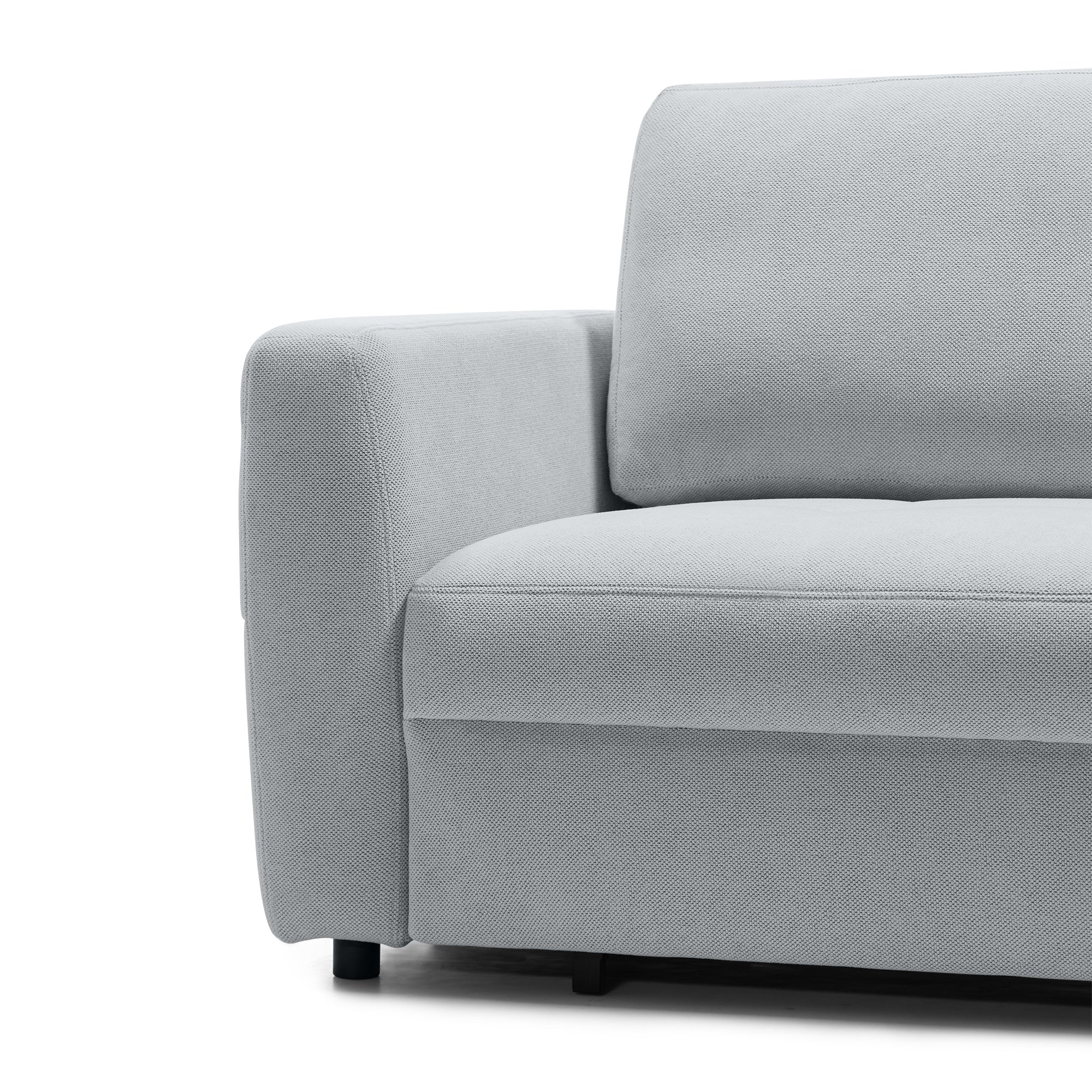 Sofa lova BOLT, pilka spalva, išskleidžiama