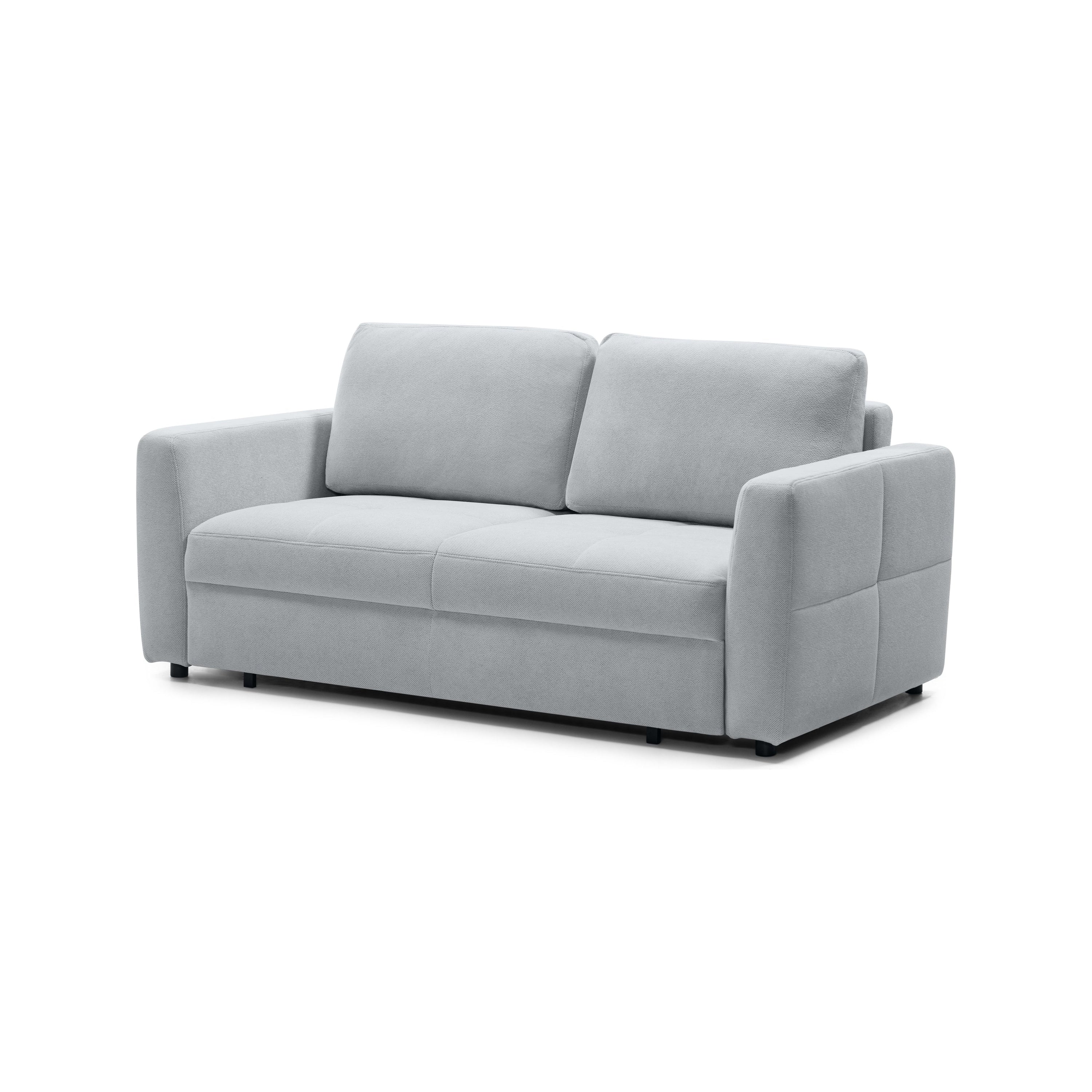 Sofa lova BOLT, pilka spalva, išskleidžiama