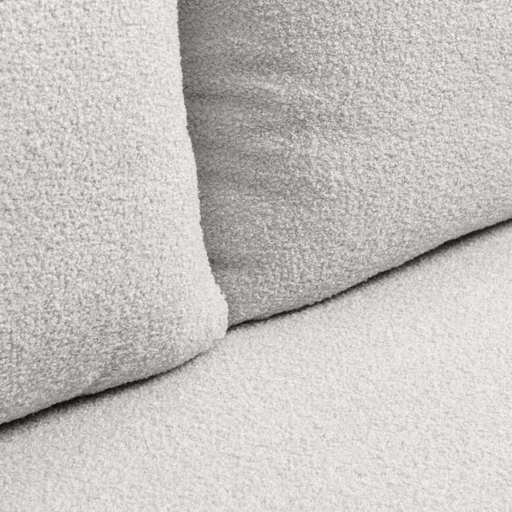Sofa lova BELLA, pilkas bouclé