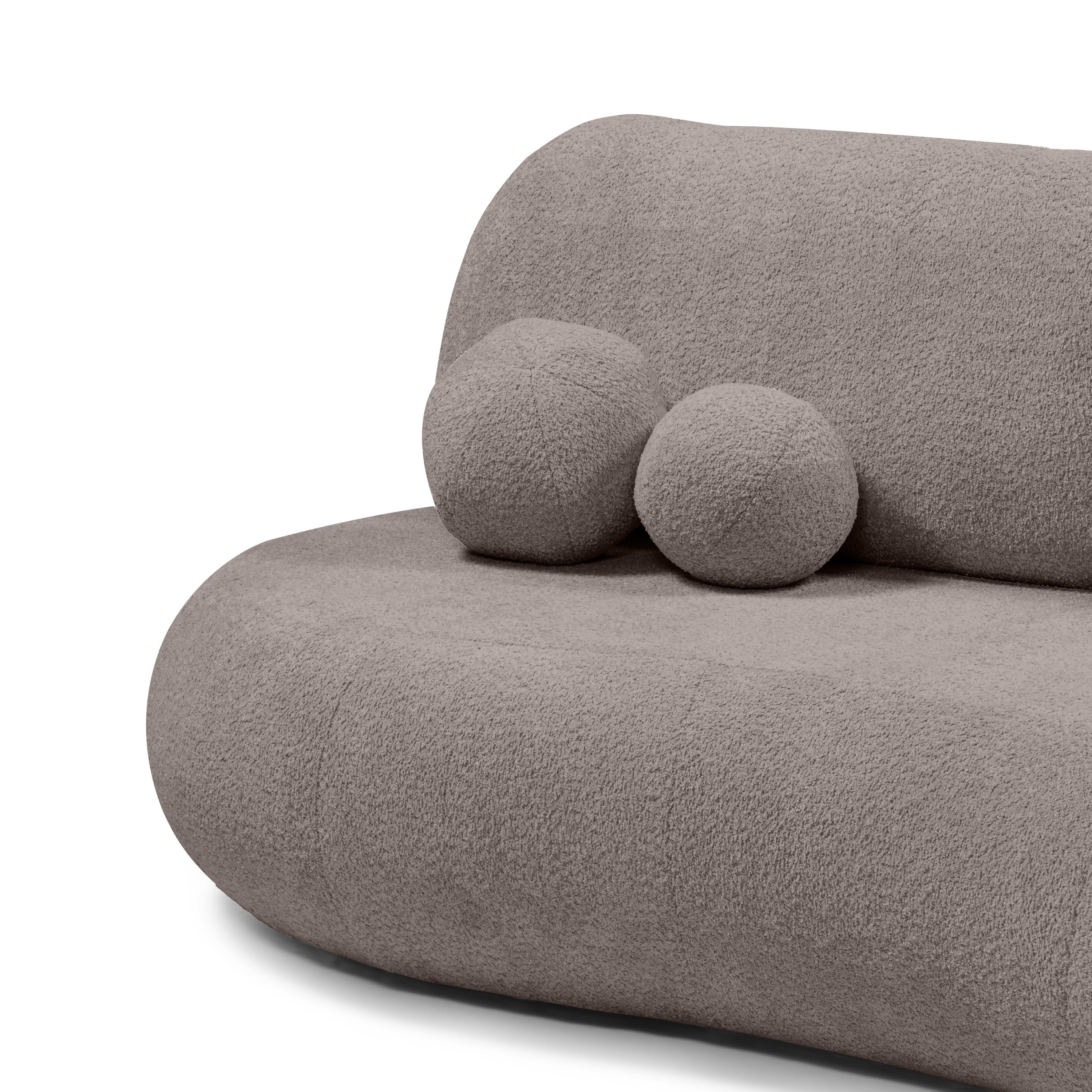 Sofa lova DOLTE, pilka spalva
