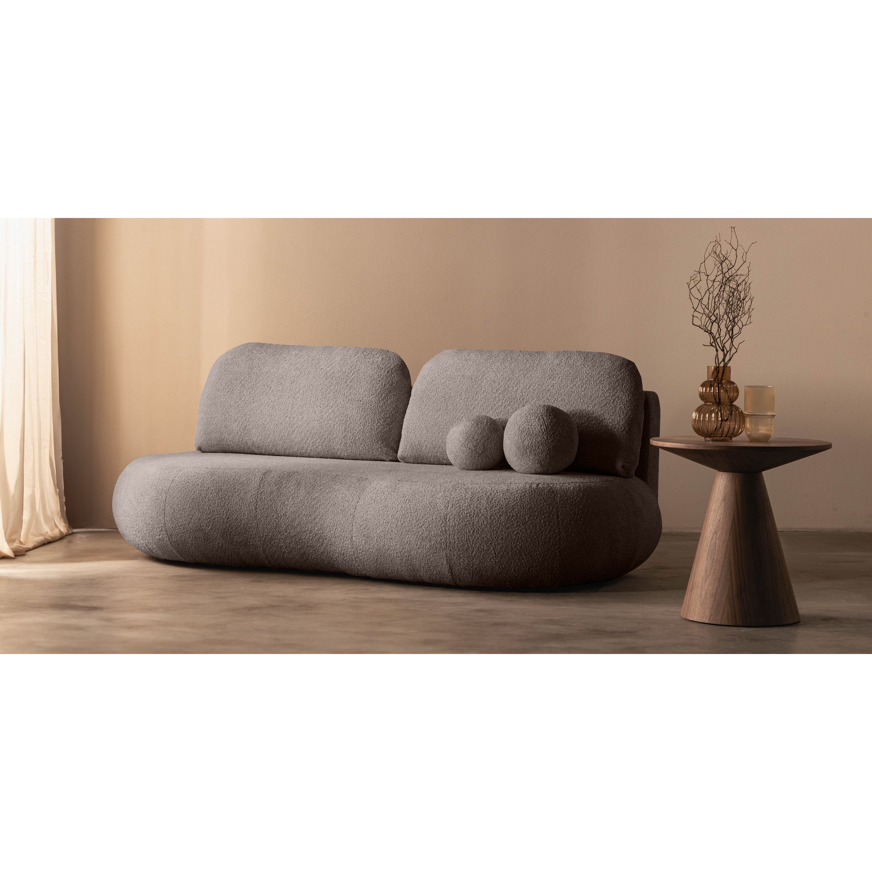 Sofa lova DOLTE, pilka spalva