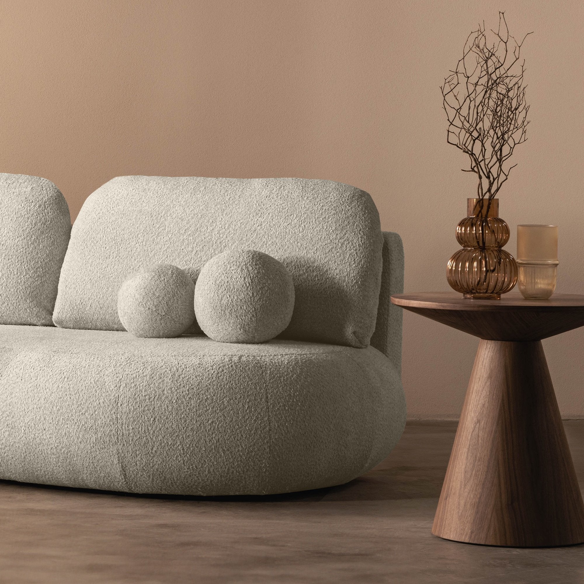 Sofa lova DOLTE, kreminė spalva