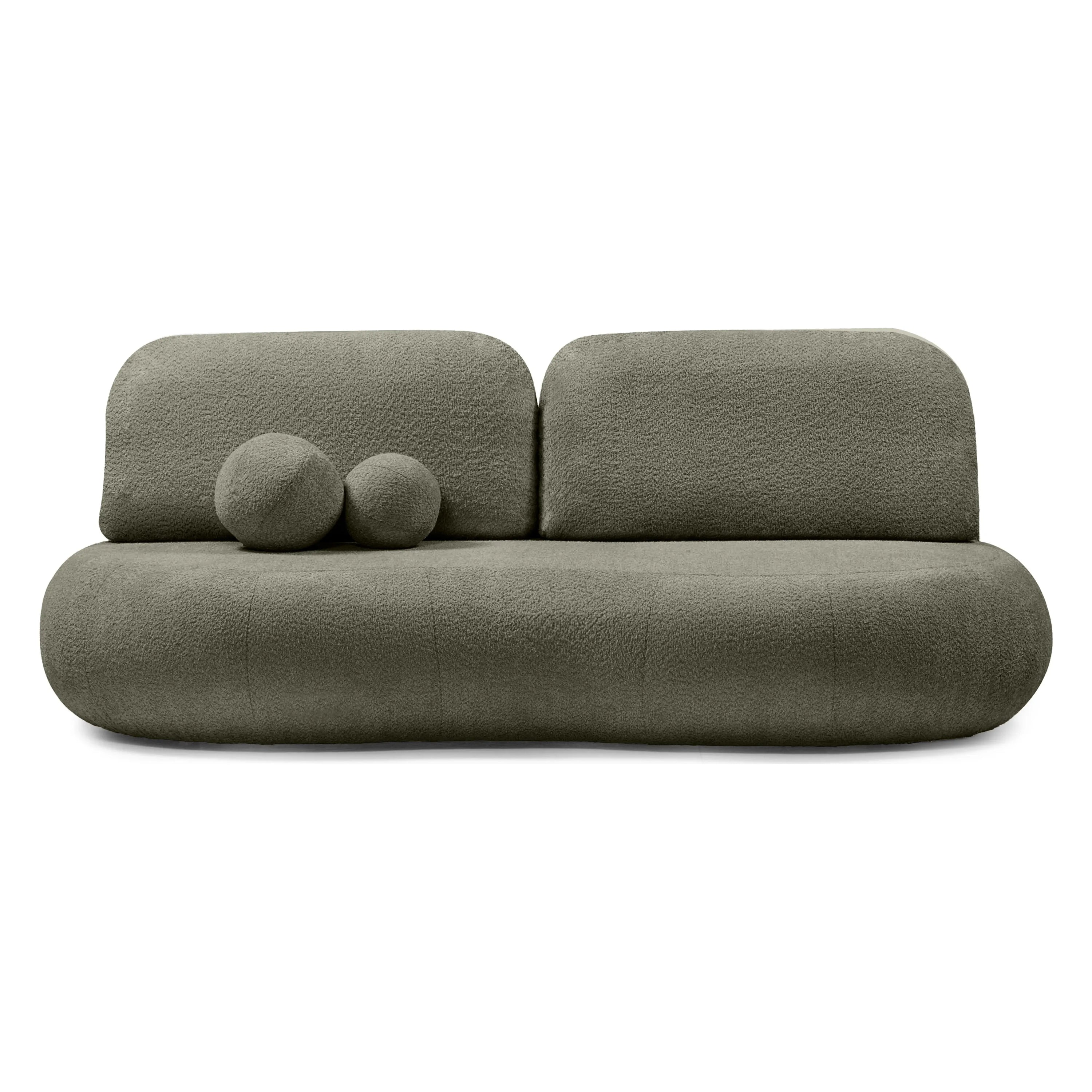 Sofa lova DOLTE, alyvuogių žalia spalva