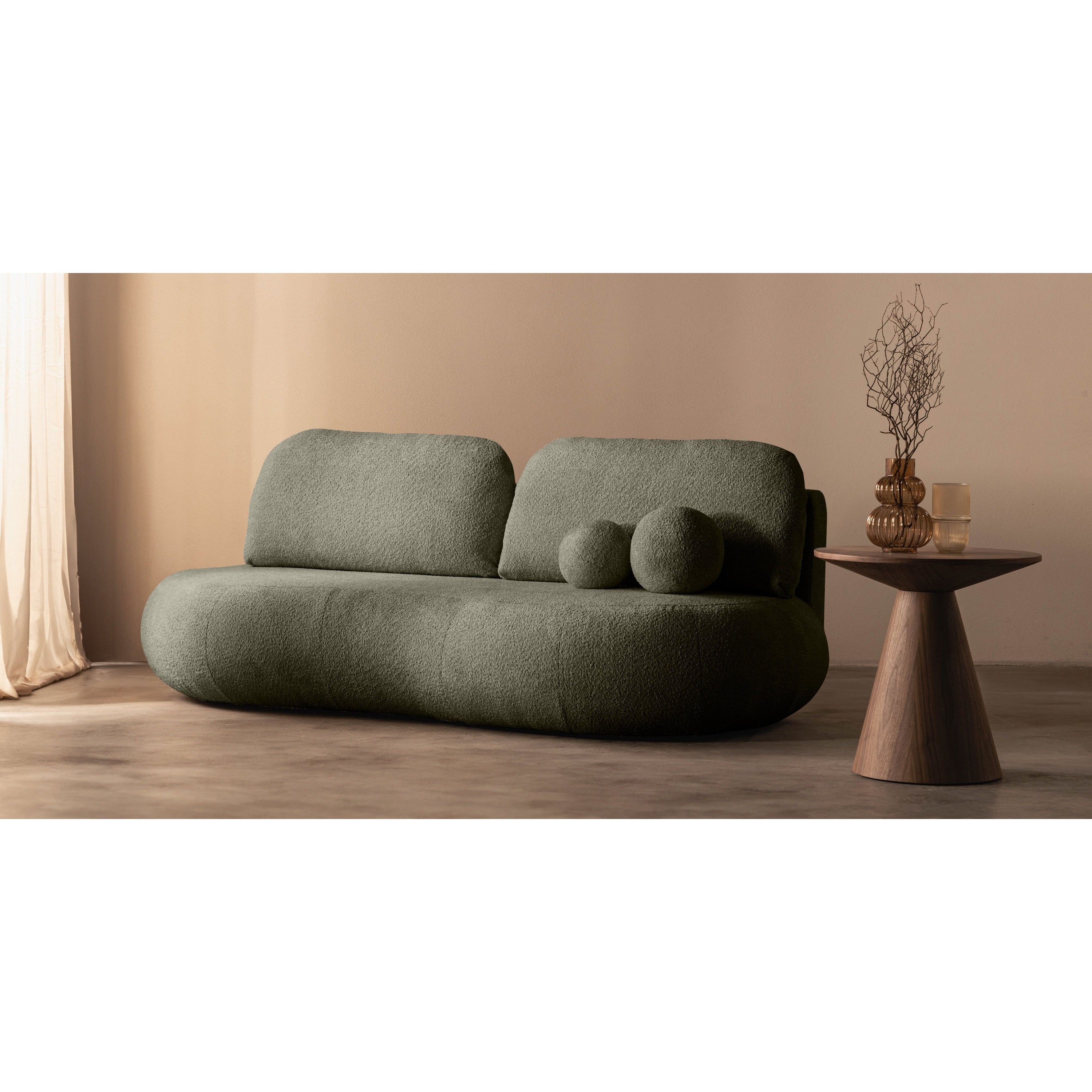 Sofa lova DOLTE, alyvuogių žalia spalva
