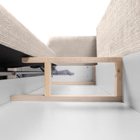 IVONA sofa lova - apvalios formos ir elegantiškas dizainas | namuideja.lt | baldai, miegamoji sofa
