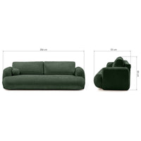IVONA sofa lova - nepriekaištingas stiliaus ir funkcionalumo derinys | namuideja.lt | baldai, miegamoji sofa