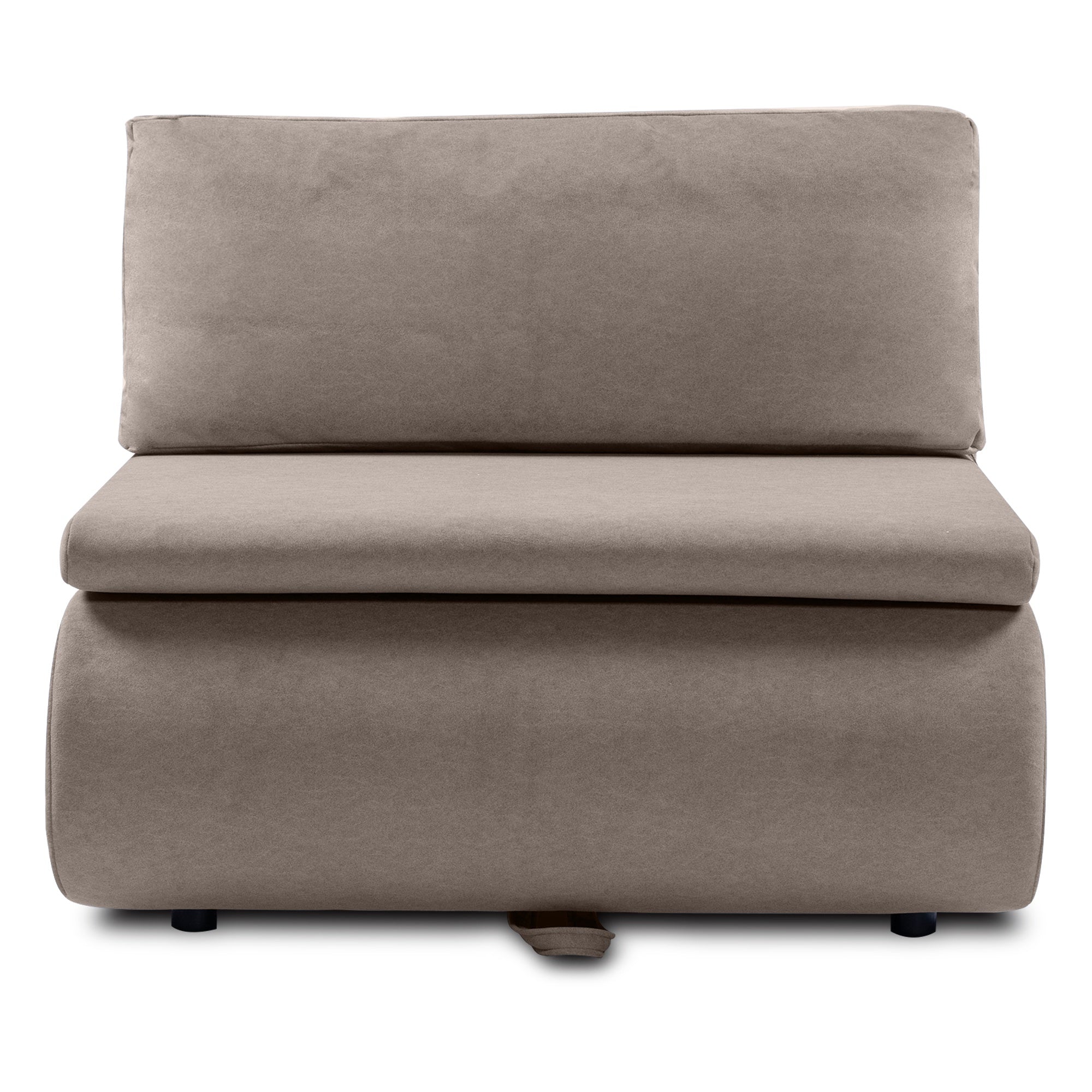 Sofa - lova MILDA, pilkai mėlyna
