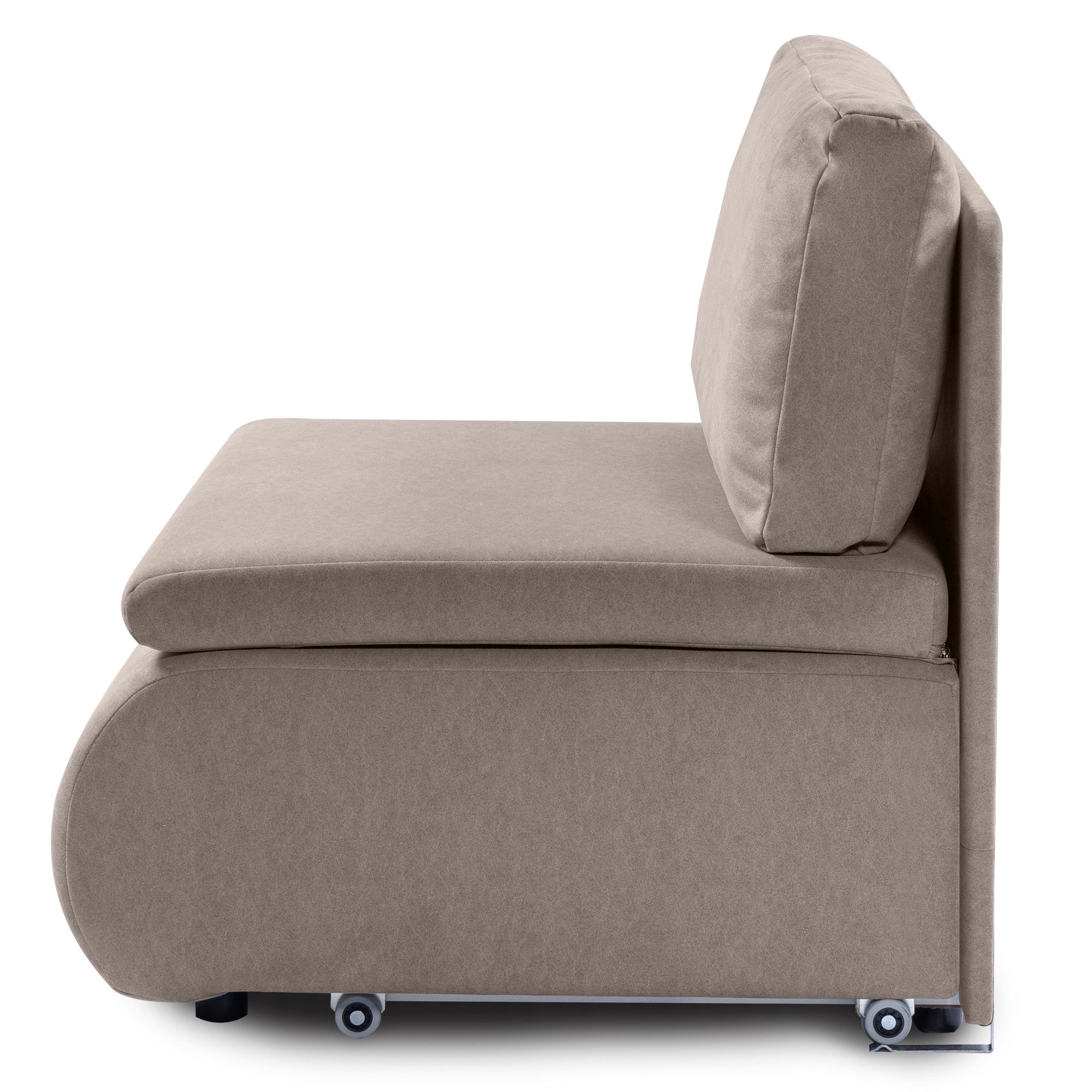 Sofa - lova MILDA, pilkai mėlyna