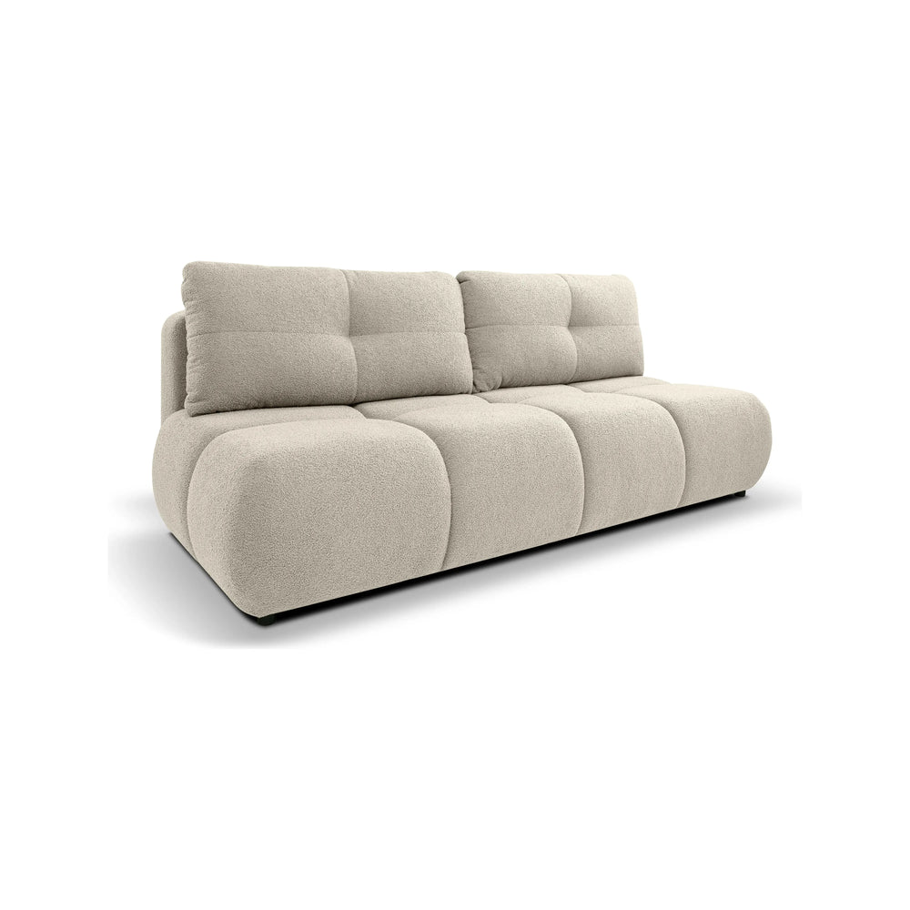 SOLO sofa lova – švelnus audinys ir elegantiškas dekoratyvinis susiuvimas | namuideja.lt | sofa lova, svetainės baldai