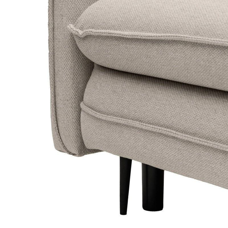 Sofa-lova NOTTURNO, smėlio pilka