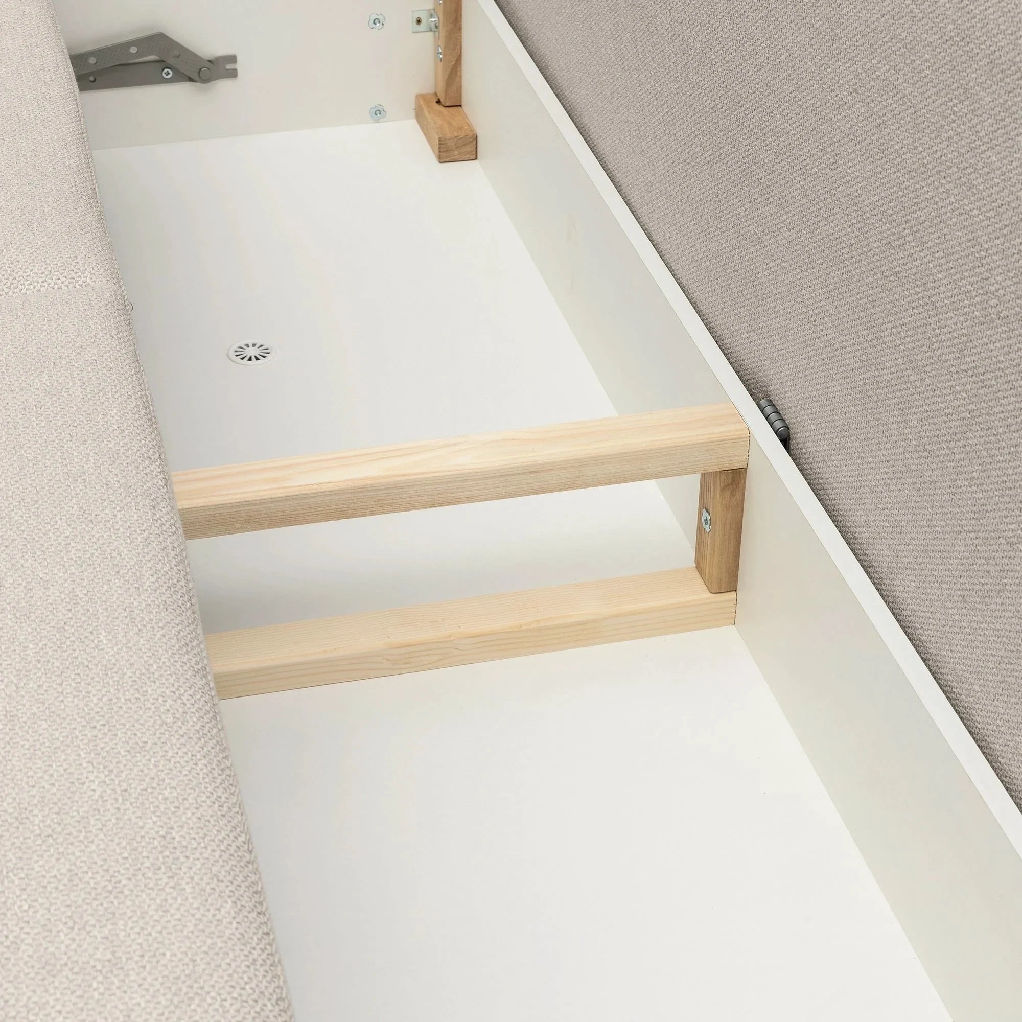 Sofa - lova NOLLI, smėlinė