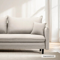 Sofa-lova NOTTURNO, smėlio pilka