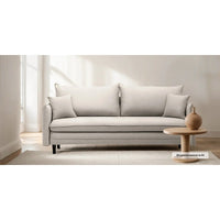 Sofa-lova NOTTURNO, smėlio pilka